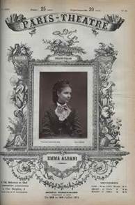 Emma Alban, Paris-Théâtre, 23 juillet 1874