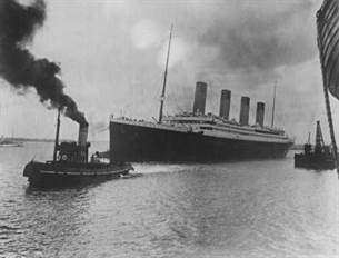 titanic depart
