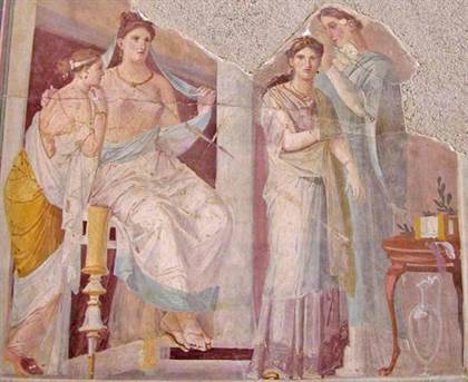 La Toilette De La Femme Dans La Rome Antique