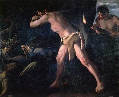 Zurbarán Hercule et lhydre de Lerne