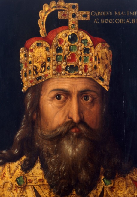 Charlemagne, roi des francs et empereur d'Occident