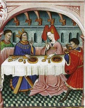A La Table Du Moyen Age Rituels Et Codes Alimentaires